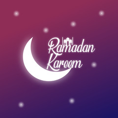 Fototapeta na wymiar greeting ramadan kareem islamic vector