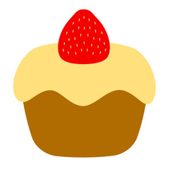 イチゴのプチケーキ