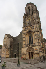 Fototapeta na wymiar Notre-Dame church - Saint-Lô - France