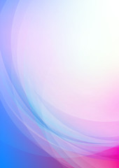 Abstract curved colors background