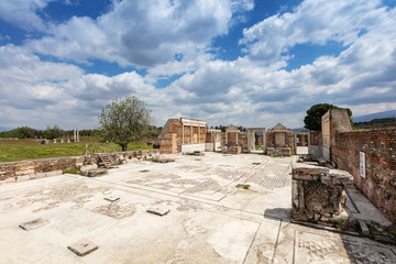 The Temple Of Artemis At Sardis. Salihli, Manisa - TURKEY