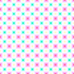 ピンクのチェック柄