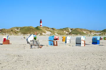 Amrum Strand und Leuchtturm © Janina_PLD