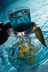 The Jägerbomb is a bomb shot mixed drink that was originally mixed by dropping a shot of Jägermeister into a glass of beer, though it has since been replaced by an energy drink.