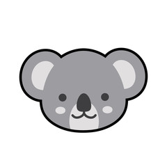 cute koala character vector design, greeting card, invitation, greeting card, poster, with cute, cartoon hand drawn watercolor background