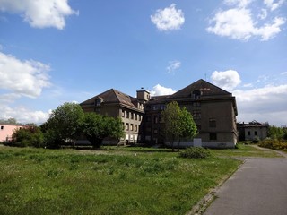 Fototapeta na wymiar Old chemical plant in Eilenburg after the ddr shut down