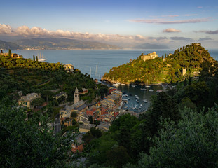 Naklejka premium Widok na Portofino