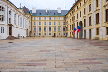 Innenhof des Prager Schloßes