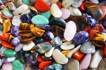 color minerals and gems texture