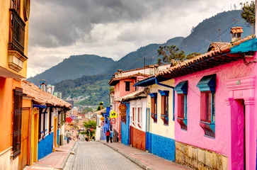 Fototapeten Bogota, historisches Viertel La Candelaria © mehdi33300