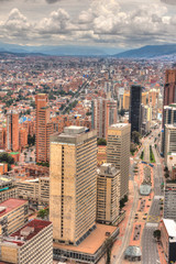 Fototapeta na wymiar Bogota cityscape, Colombia
