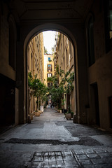 Barri Gotic Quarter Barcelona