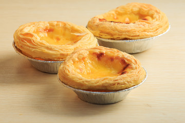 Delicious egg tarts