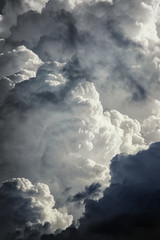 Background of dramatic Storm Clouds