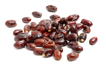 Dates on a white background
