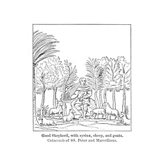 Christian illustration. Old image