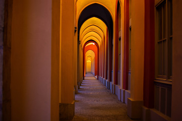 corridor of arches