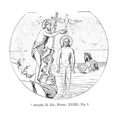 Obraz premium Christian illustration. Old image