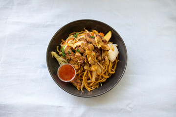 Thai Chicken Noodle in the bowl