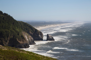 Fototapeta na wymiar Northwest Pacific Ocean Coastal Views