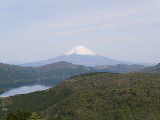 Mt. Fuji 富士山　From Hakone 箱根