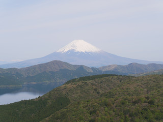 Mt. Fuji 富士山　From Hakone 箱根