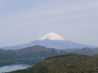 Mt. Fuji 富士山　From Hakone 箱根