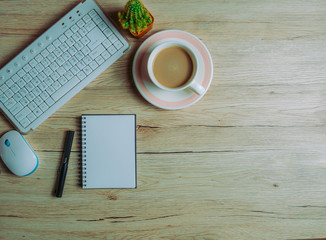 Accounting. Items for doing business in the office in the composition.