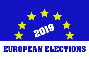 Obraz na płótnie Canvas European elections 2019