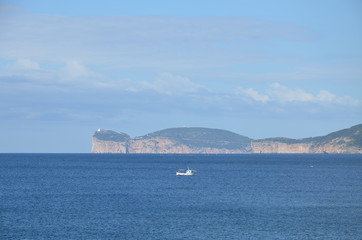 Fototapeta premium Capo Caccia near Alghero, Sardinia, Italy