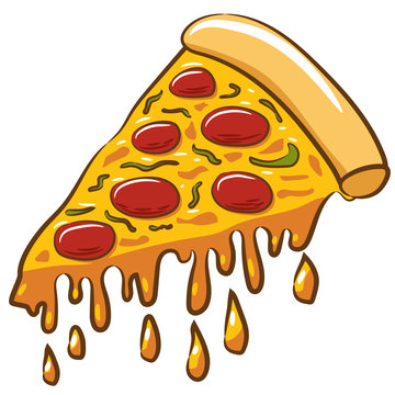pizza vector graphic clipart