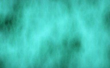 Background of abstract green color smoke. The wall of green fog. 3D illustration