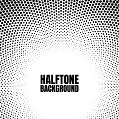 Halftone circle gradient background Modern look for business or comic texture.