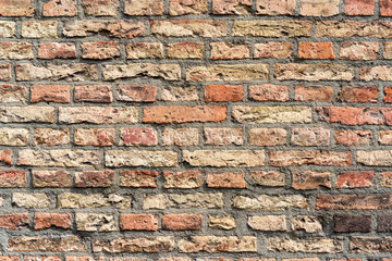 red brick wall texture grunge background,  may use for interior design