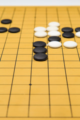 The chessboard and pieces