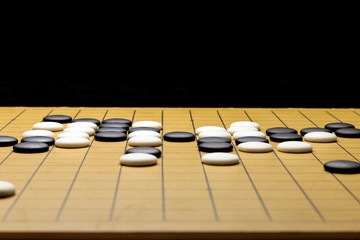 The chessboard and pieces