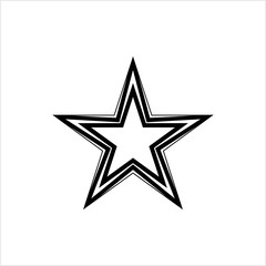 Obraz premium Star Shape Icon Design