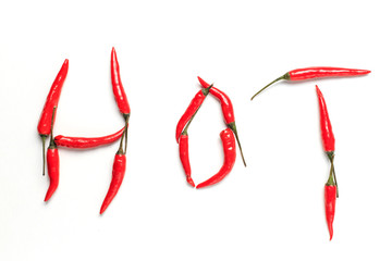 Lots of fresh red pepper