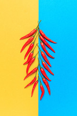 Lots of fresh red pepper