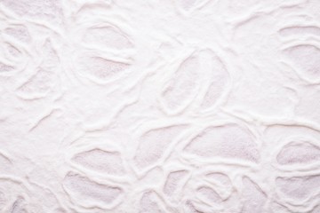 White handmade mulberry paper texture background. Paper pattern