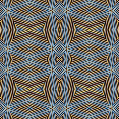 glossy abstract seamless pastel orange, corn flower blue and black texture. can be used for poster, canvas, wallpaper or textile fashion garment