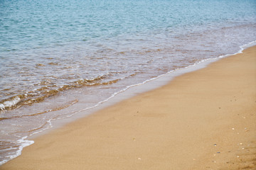 Fototapeta na wymiar Beautiful sea and beach background