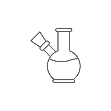 Bong, marijuana icon. Element of marijuana icon. Thin line icon for website design and development, app development. Premium icon