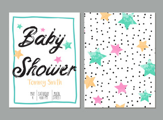 baby shower card