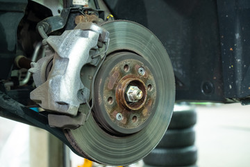 Sicherheitspr&uuml;fung Scheibenbremse