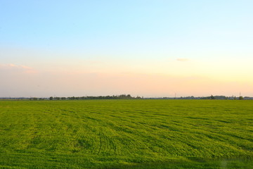 Obraz premium Almaty countryside landscape