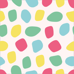 Abstract colorful vector forms pattern for design and background. Abstract shapes texture for brochure, web, ad
