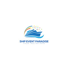 Abstract Ship event Business Logo Design