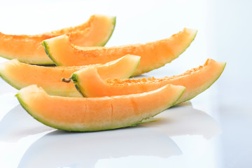 Fresh and delicious golden state melon