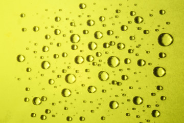 Bubbles of different colors